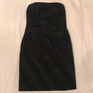 Black David Meister strapless dress Size 6